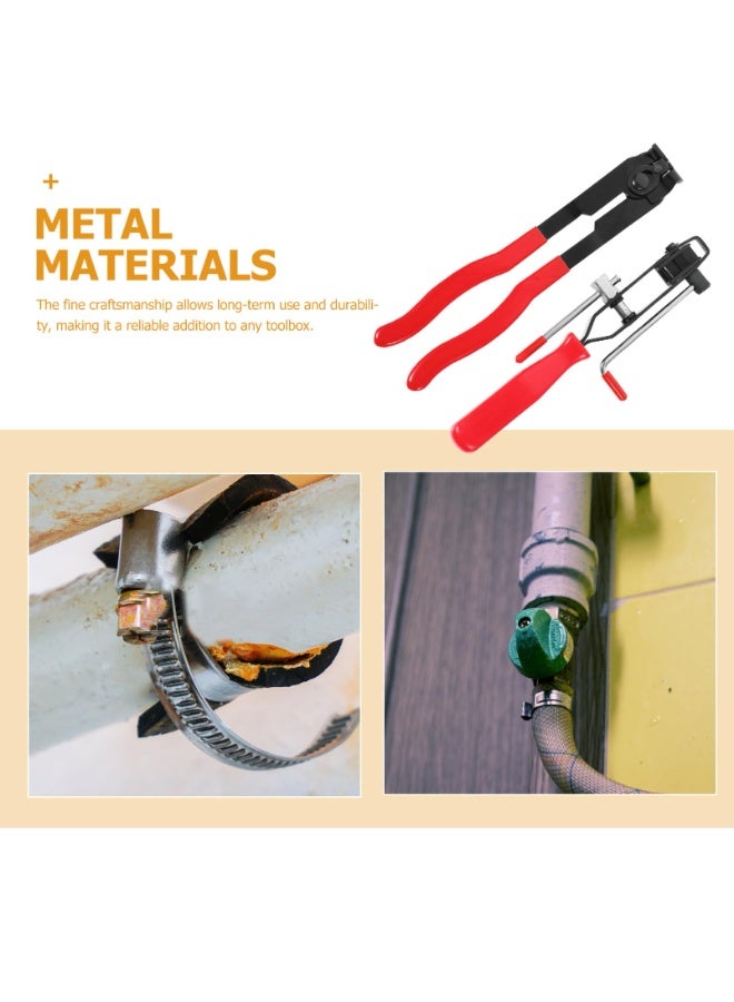 2pcs Auto Repair Tool, Boot Clamp Tool, Multifunctional Automatic Maintenance Pliers, Easy To Use, Ball Cage Disassembly Tool, Hose Clamp - Image 5