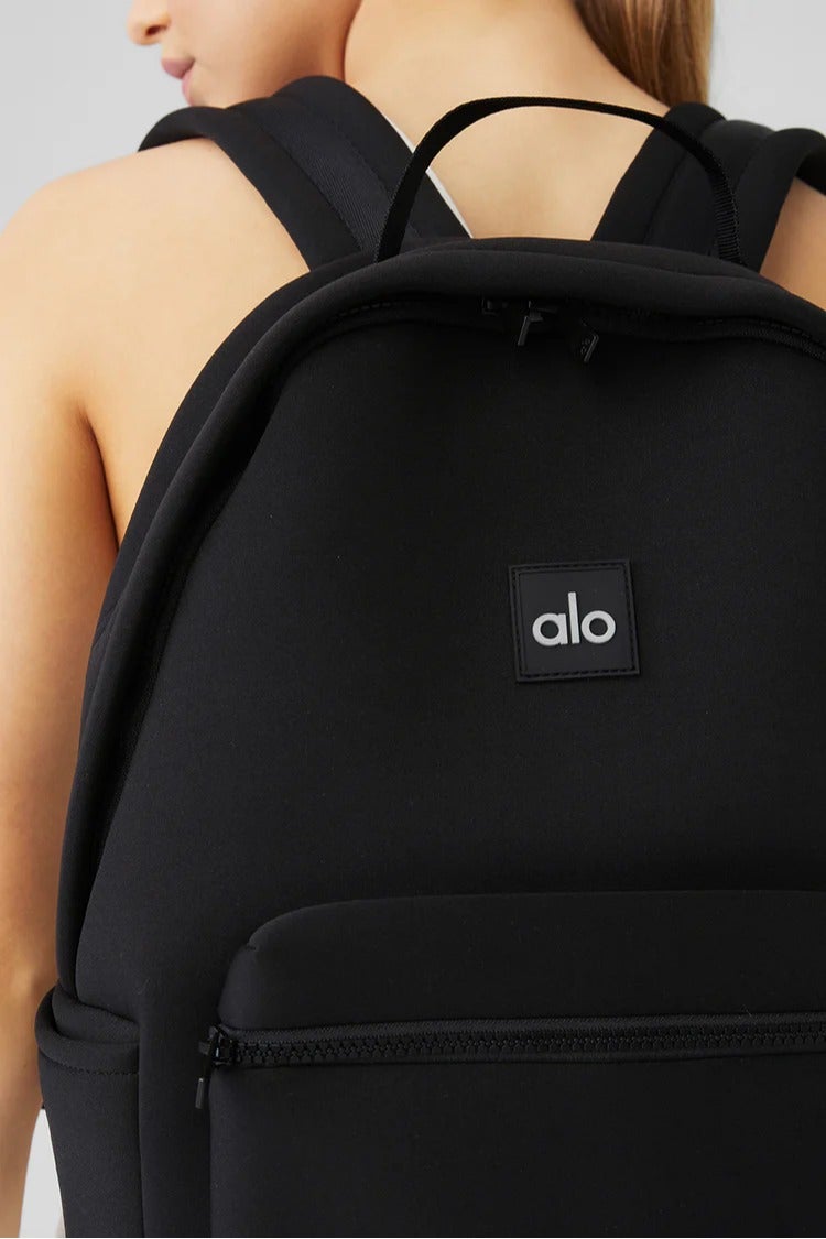 alo ALO YOGA Stow Backpack waterproof matte black fitness bag  - Image 5