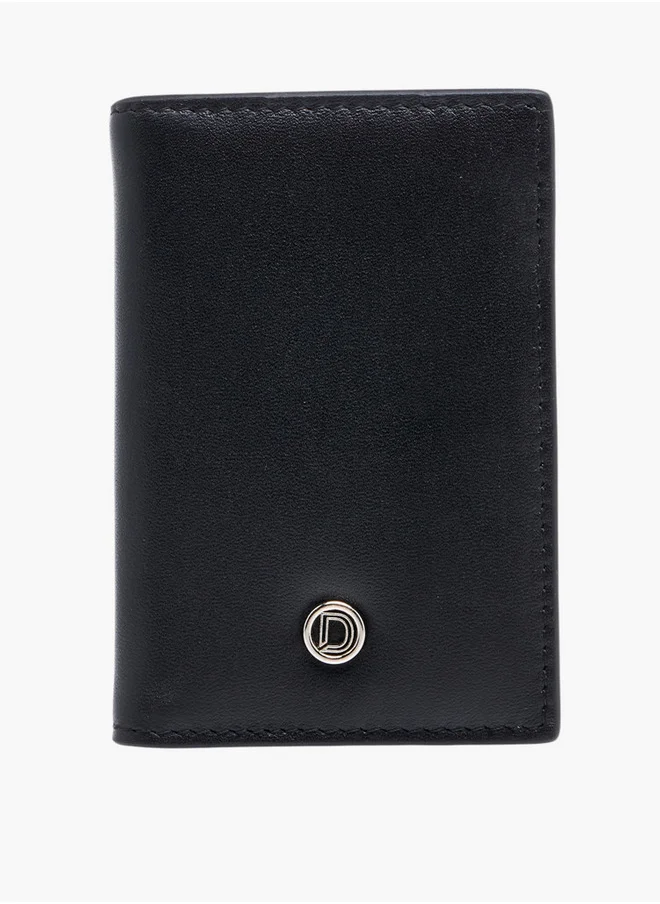 DUCHINI Solid Bi-Fold Card Holder