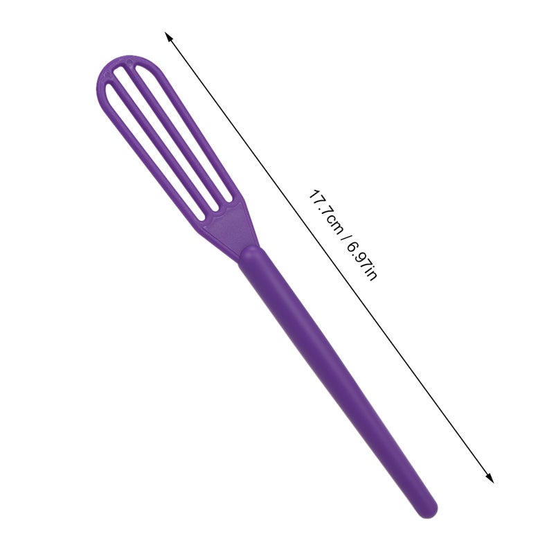 1pc Plastic Salon Hair Color Dye Cream Whisk Mixer Stirrer Random Colors - Image 3