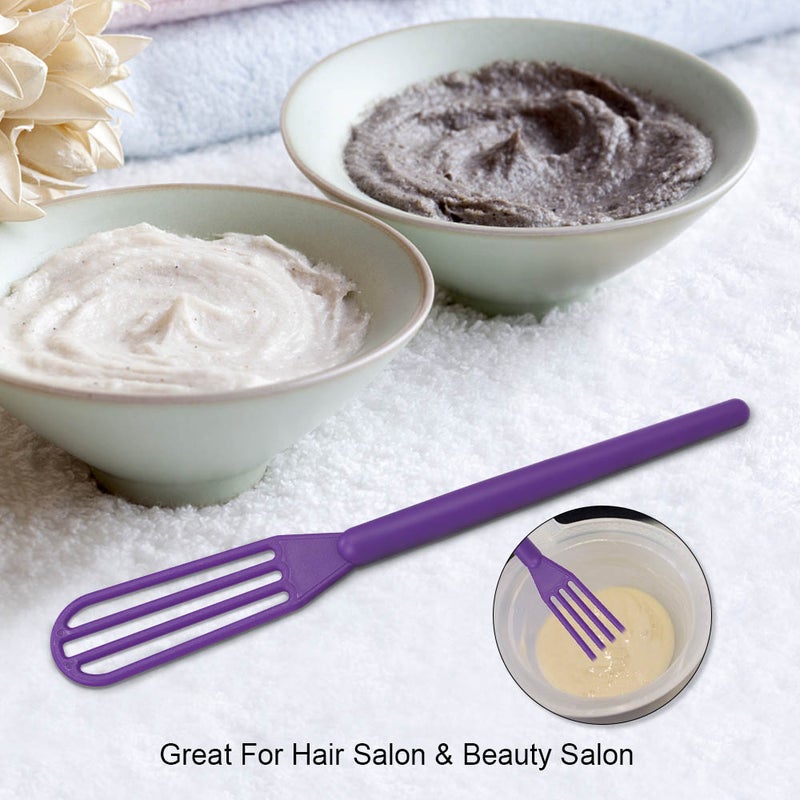 1pc Plastic Salon Hair Color Dye Cream Whisk Mixer Stirrer Random Colors - Image 4