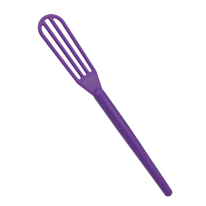 1pc Plastic Salon Hair Color Dye Cream Whisk Mixer Stirrer Random Colors - Image 1