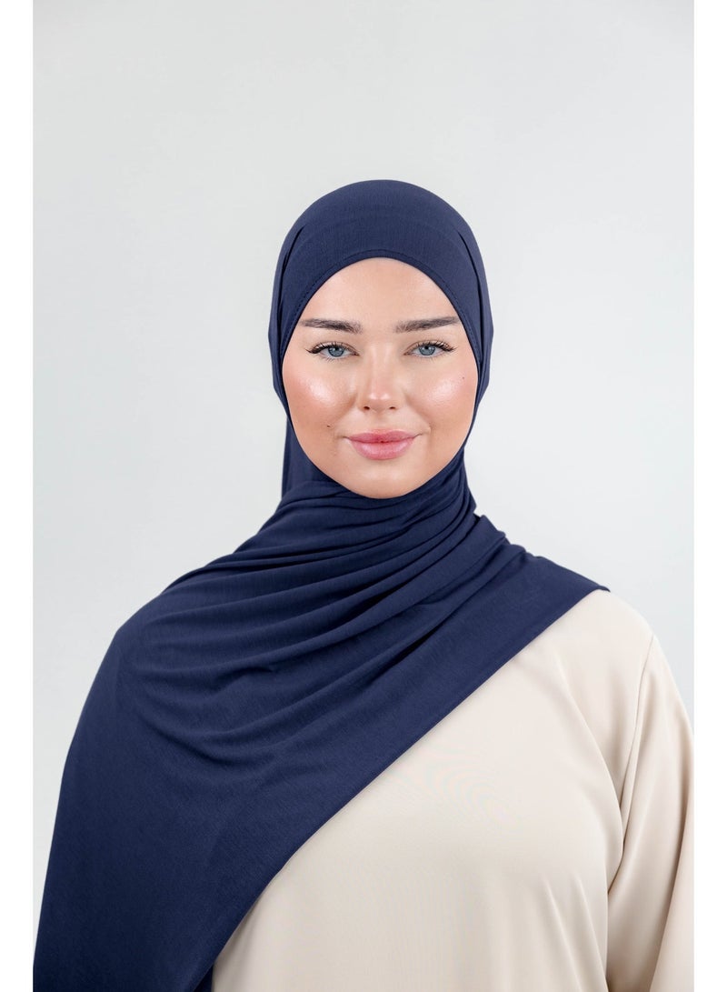 Ophelia Vela Premium Jersey Hijab – Soft Stretch Modest Shawl for Women - Image 1
