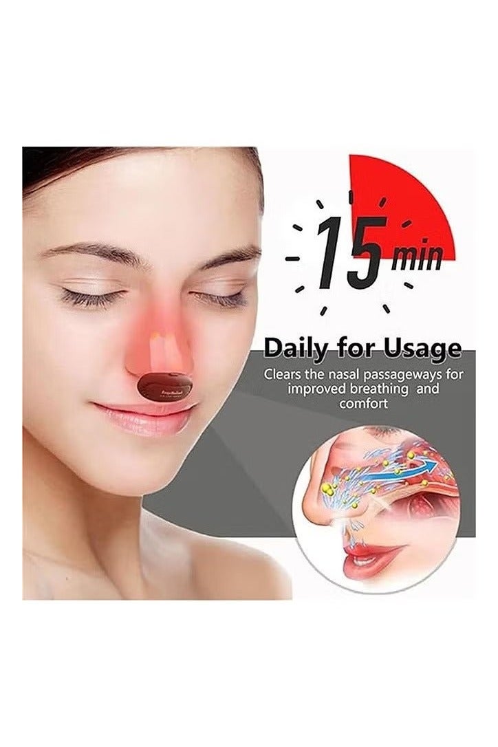 Generic Red Light Nasal Therapy Device, Portable Red Light Therapy for Nose,Red Light Nasal Soothing Device  - Image 2