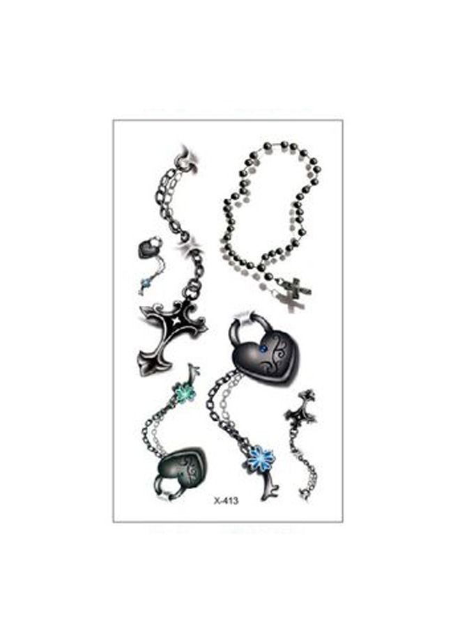 خيشة ملصق تاتو مؤقت عصري مقاوم للماء - Image 1