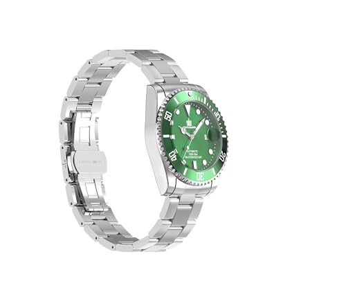 BARAMON Men's Automatic Watches, Diver Collection Sapphire Glass Skeleton Mechanical Stainless Steel Waterproof 41MM Rotating Bezel Wrist Watch for Men - Image 4