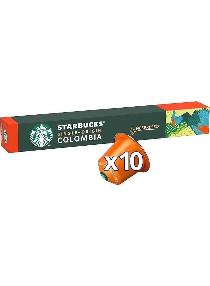 ستاربكس نسبرسو سينجل أوريجين كولومبيا ١٠ كبسولات ٥٧ جرام - Image 1