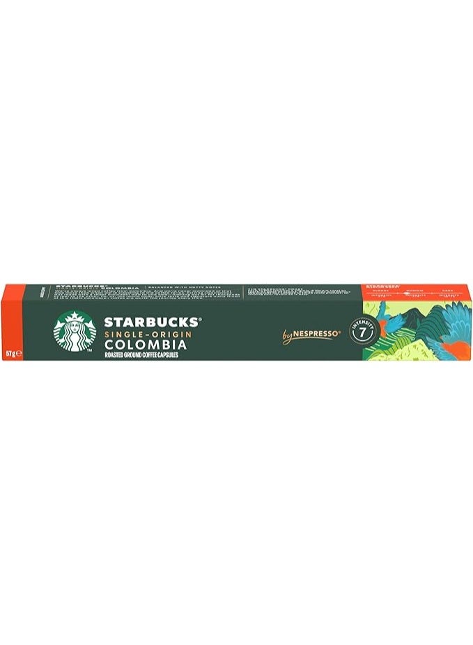 ستاربكس نسبرسو سينجل أوريجين كولومبيا ١٠ كبسولات ٥٧ جرام - Image 2