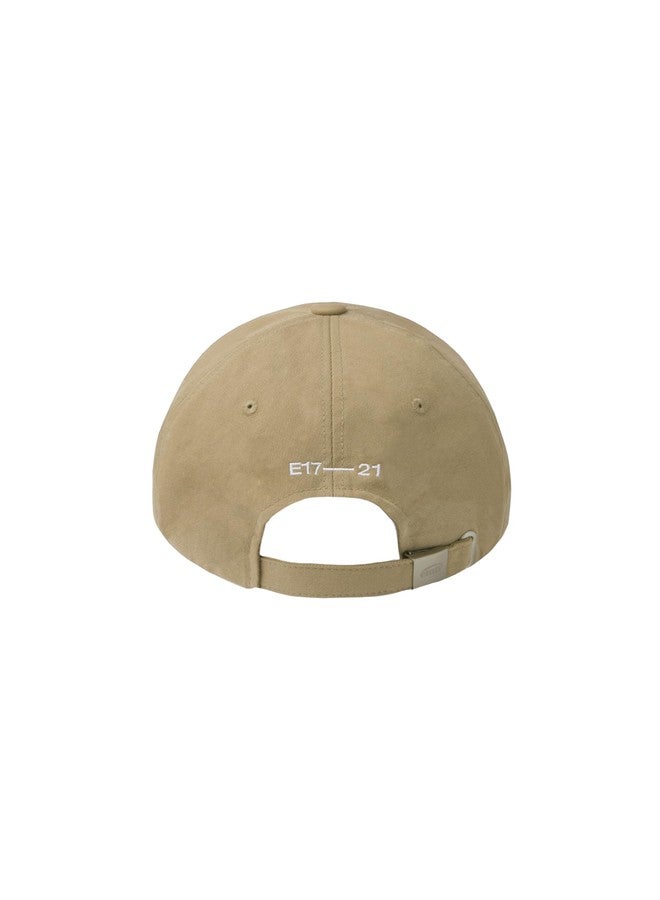 EMIS Baseball Cap Logo Adjustable Unisex Casual Streetwear Hat Beige - Image 3