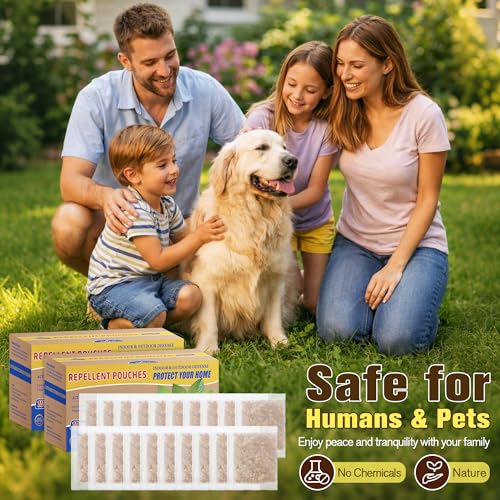 Mysora 20 Pack Snake Repellent for Indoor & Outdoor Use, Natural Snake Away for Yard Powerful, Safe for Kids & Pets, Reptile Deterrent Pouches Repels Against Poisonous and Non Poisonous Species - Image 3