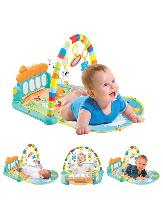 Wembley Play Gym For Babies Play Mat New Born Baby Products Hanging Toy Gifts Kick&Playing Piano Activity For Infant Boys&Girls Made In India Multi Color - Image 2