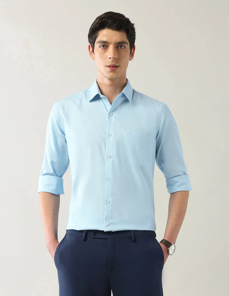 Arrow Manhattan Slim Fit Autopress Shirts