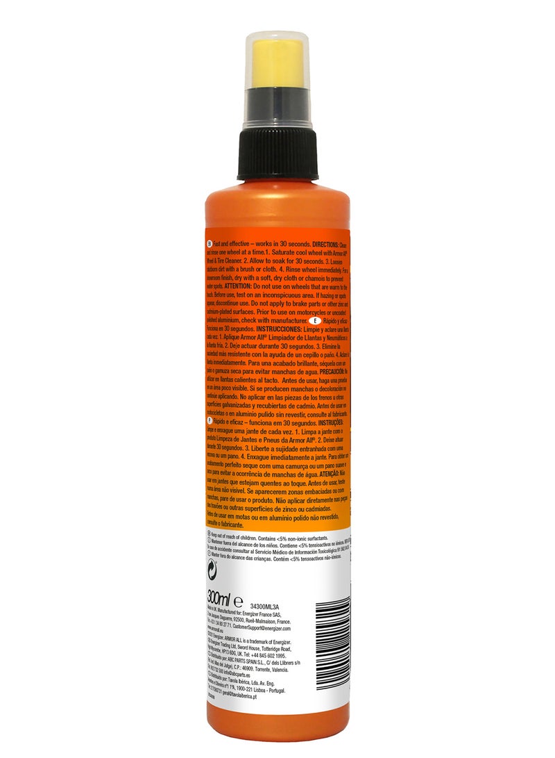 ARMOR ALL Wheel And Tire Cleaner 300Ml, Removes Stubborn Dirt And Grease, 1 Piece - Image 2