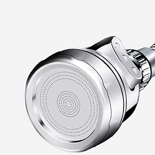 1 PCS Movable Kitchen Faucet Head 3 Modes Adjustable Faucet Sprayer Head with Hose 360 Rotatable Water Saving Faucet Anti Splash Power Spray Tap and Bubbler Connector for Kitchen CLong Hard Nozzle - Image 4