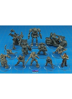 LITKO LITKO Clear Miniature Bases, Circular 2 Inch, 1.5mm Clear (10)  - Image 3