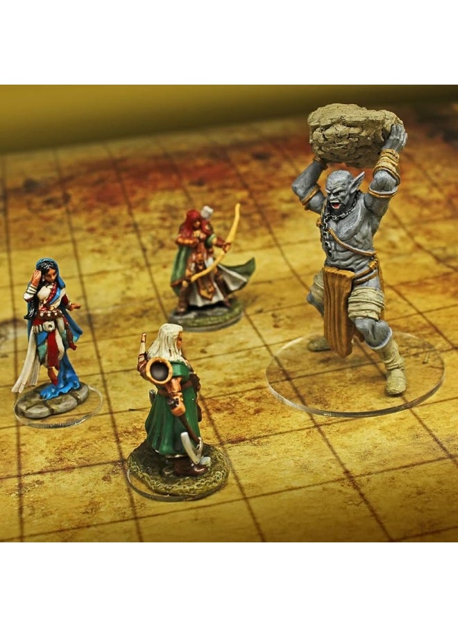 LITKO - LITKO Clear Miniature Bases, Circular 2 Inch, 1.5mm Clear (10) - Image 1