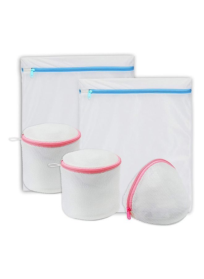 سمبل هاوسواير عبوة من 5 أكياس ملابس داخلية حمالات الغسيل (2 كبير ، 3 حقائب ملابس داخلية) - Image 1