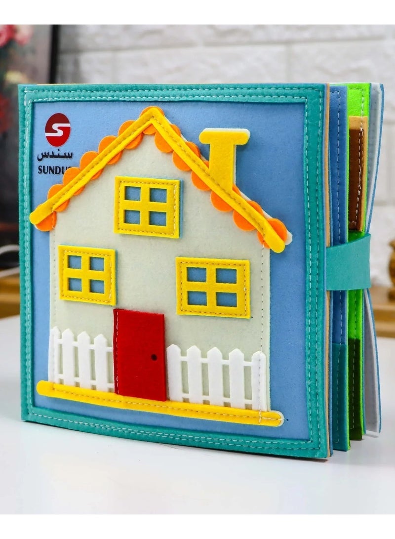 سندس كتاب ساندس المفكر الصغير 2 – كتاب تفاعلي تعليمي للأطفال | وسيلة ممتعة لتطوير المهارات المبكرة - Image 2