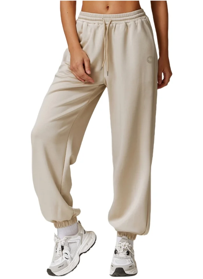 كون.يوغا Womens Mid Waist Workout Sport Sweatpants Running Pants