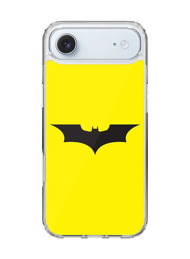 Stylizedd Classic Clear MagSafe Case for iPhone 17 Air , Hybrid Soft Case Flexible Edges Anti Drop TPU PC Gel Thin Transparent Cover [ Designed for iPhone 17 Air ] - Iconic Bat