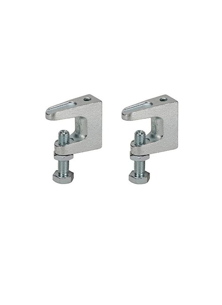 Generic - High Quality Wide Mouth Galvanized Beam Clamps (2, 12mm) - Image 1