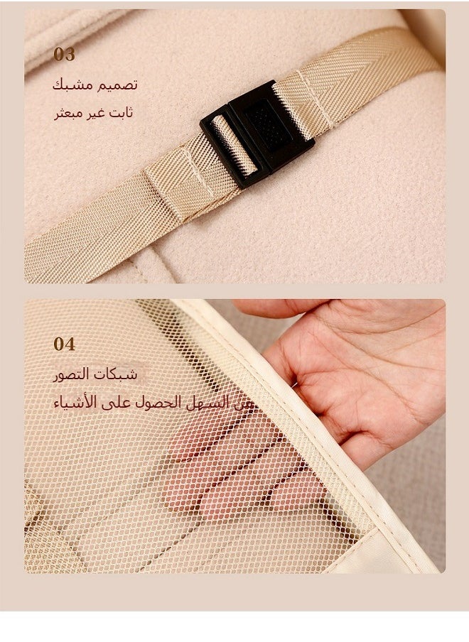 ماركة غير محددة مجموعة من سبع حقائب تخزين، حقيبة تنظيم محمولة للسفر للأعمال، مقاومة للماء ومتعددة الوظائف  - Image 3
