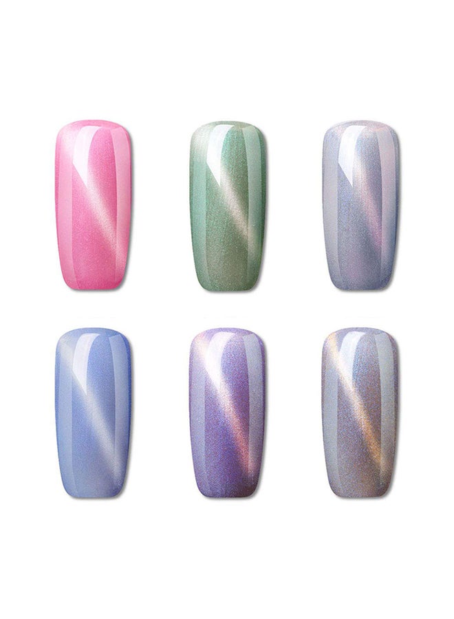 brunson Gel Nail Polish Pearl Nail Polish Mermaid Gel Manicure Salon Decor Nail Art Elegant Shell Shiny Under Light UV LED Soak Off Set BMG06 - Image 3