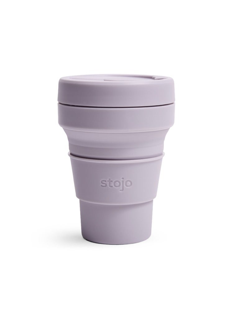 Stojo On The Go Coffee Cup | Pocket Size Collapsible Silicone Travel Cup, 12oz / 355ml | No Straw Included  - Image 1
