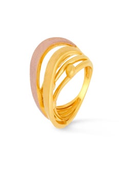 22 Carat 916 Purity Multicolour Gold Ring RG3463406T15 For Women