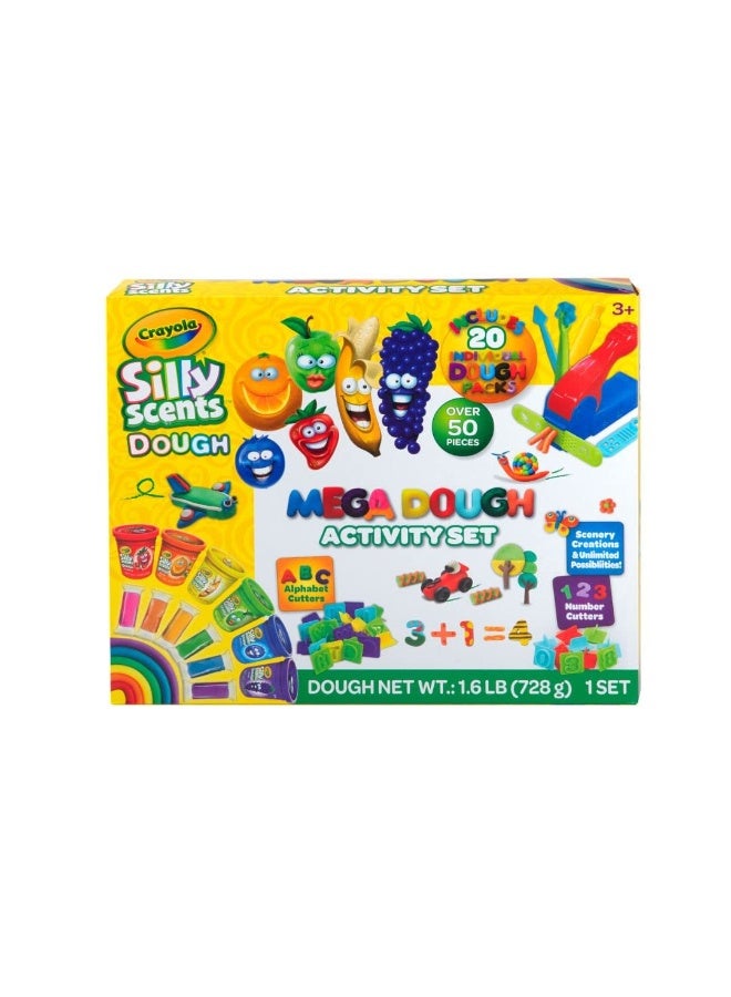 Crayola مجموعة أنشطة كرايولا روائح مضحكة ميغا دو (50 قطعة) - Image 1