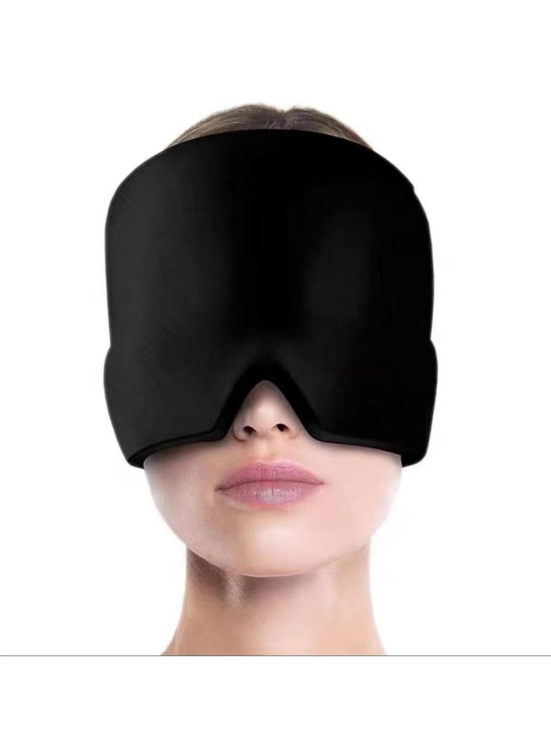 Generic Reusable Cooling  Heat Gel Head Cap for Migraine Sinus Tension and Stress Pain Relief  - Image 1