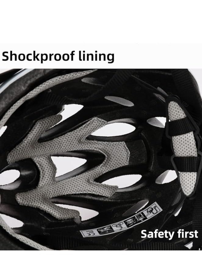 DUNISO Cycling helmet, portable multifunctional  helmet, suitable for adult men and women's mountain bikes, skateboards, roller motorcycles, commuting  - Image 3