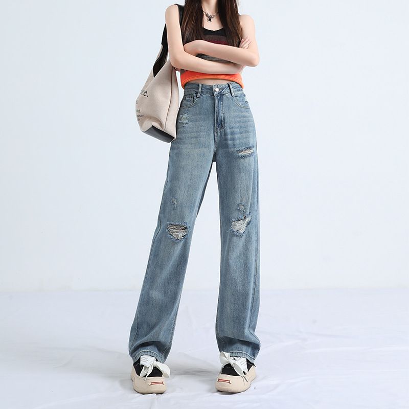 Vintage Classic European-American Design Daily Commute Jeans  Size_S - Image 1