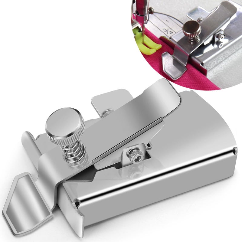 BREXFIRE Upgraded Magnetic Seam Guide for Sewing Machine Magnetic Sewing Guide with Clip Hemmer Guide Multifunctional Hem Guide Universal Sewing Machine Attachments Sewing Supplies Accessories