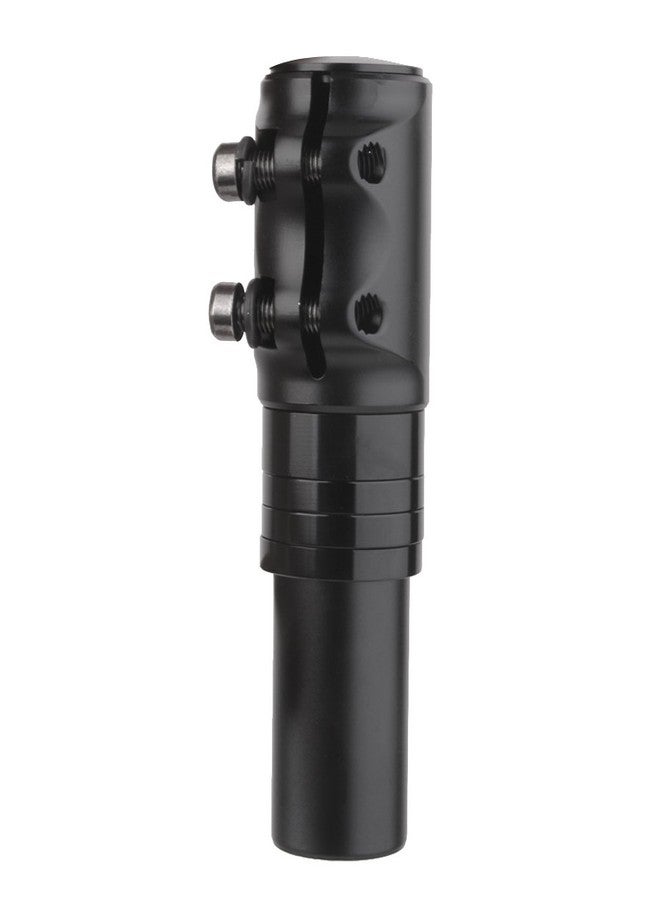 Lista Generic Aluminium Alloy Mountain Bicycle Cycle Heads Up Stem Riser Adaptor Handlebar (Black) - Image 2