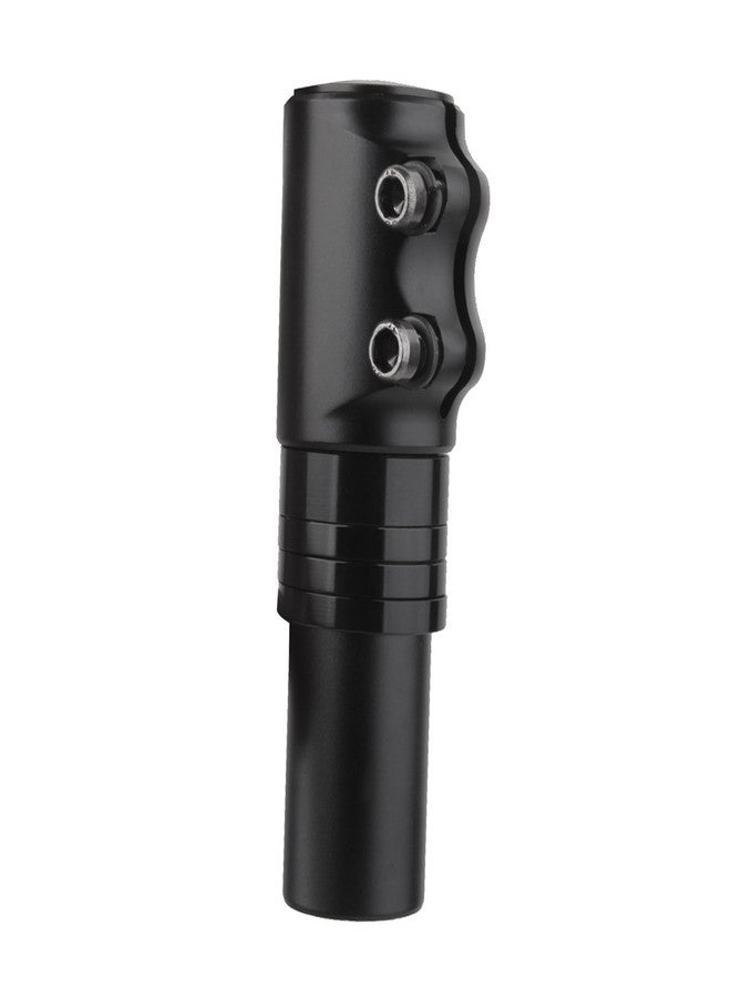 Lista Generic Aluminium Alloy Mountain Bicycle Cycle Heads Up Stem Riser Adaptor Handlebar (Black) - Image 1