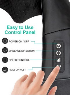 Medcursor Neck Massager, Electric Neck and Back Massager with Heat, Portable Deep Tissue 3D Kneading Pillow for Muscle Pain Relief, Home, Office Use, Mothers Day Gifts  - Image 4