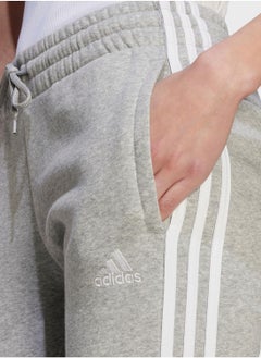 Adidas Essentail 3 Stripe Fleece Pants  - Image 3