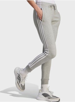 Adidas Essentail 3 Stripe Fleece Pants  - Image 5