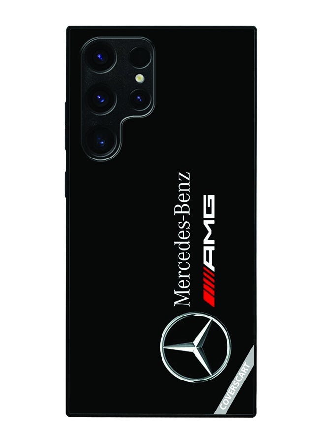 COVERSCART Protective Case Cover For Samsung Galaxy S25 Ultra Mercedes Design Black