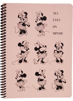 Disney Keskin Color All Eyes On Minnie Striped Notebook 16,5X22,5 80 Sheets  - Image 1
