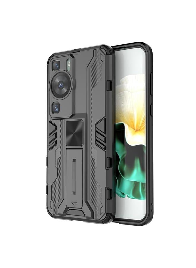 Zaboon Case For Huawei P60 / P60 Pro Supersonic Holder PC Soft TPU Phone Case - Image 1