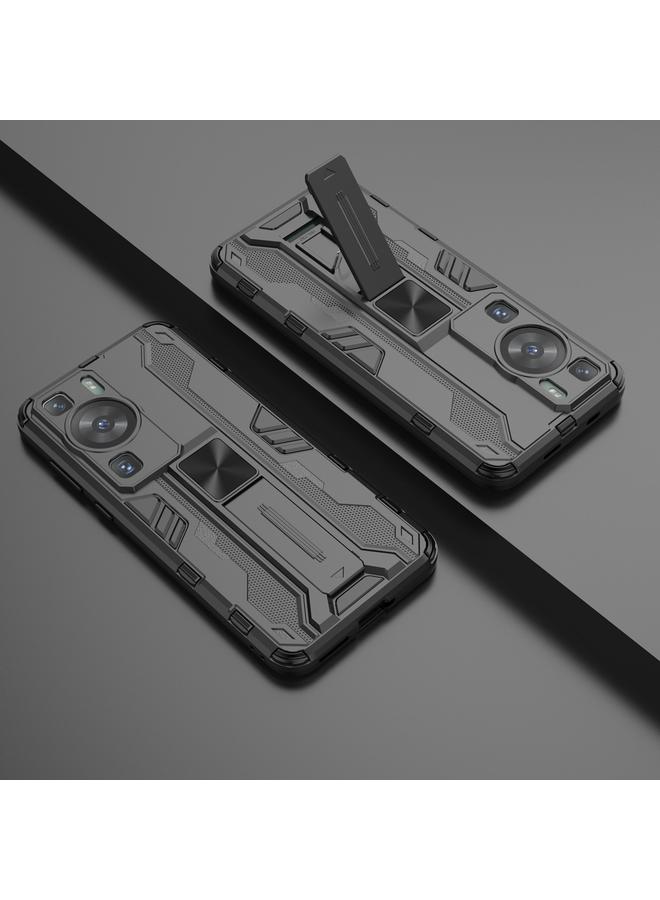 Zaboon Case For Huawei P60 / P60 Pro Supersonic Holder PC Soft TPU Phone Case - Image 3