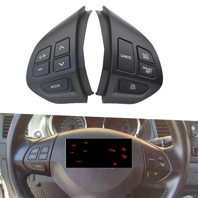 DEMULAX Multi-function Car Steering Wheel Control Buttons - Image 2