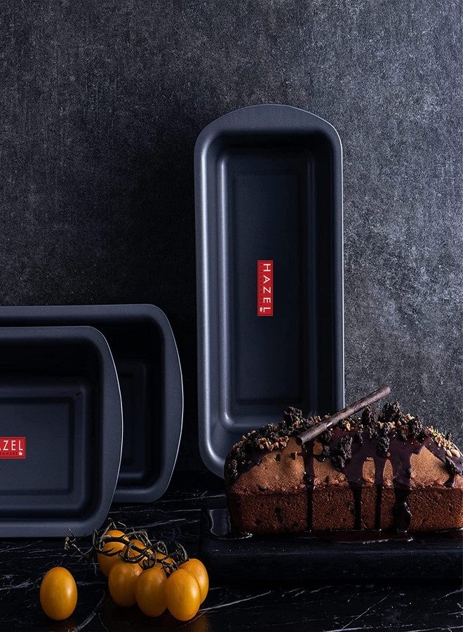 HAZEL Bread Moulds for Baking | Aluminium Cake Mould for Microwave | Baking Tray for Oven | Bread Cake Tin, 26 X 13 X 6 cm - Image 2