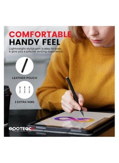 SPOTEGO Spotego Passive Stylus Pen for Touch Screens, Compatible for iOS and Android devices, iPad iPhone laptop Samsung Phones and Tablets, for Drawing and Handwriting  - Image 5