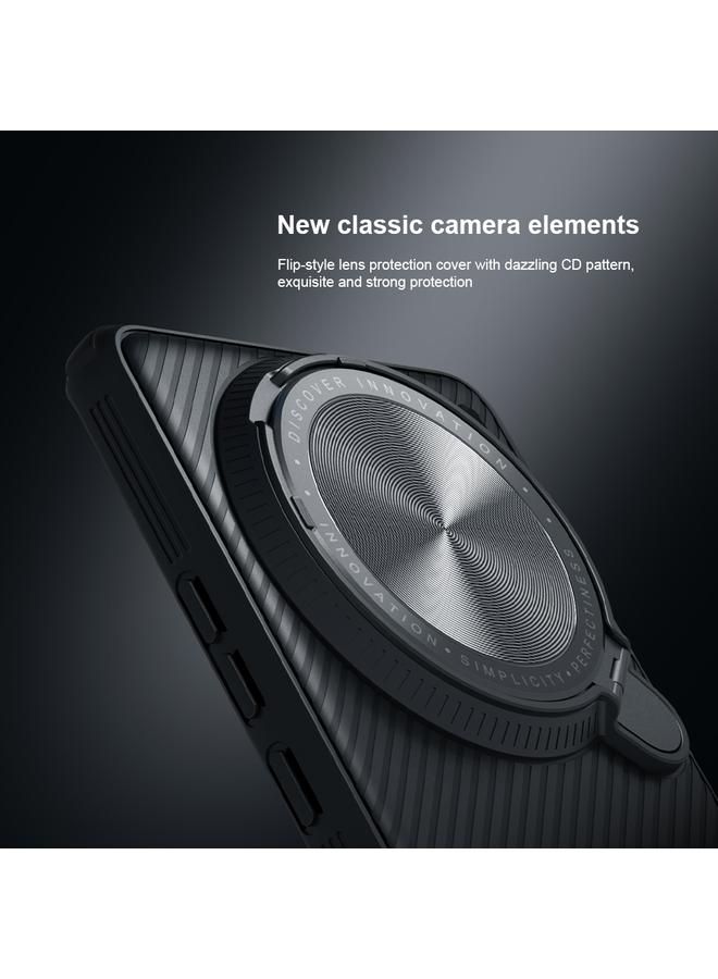 Nillkin Case For vivo X100 Pro Black Mirror Prop CD Texture Mirror Phone Case - Image 4