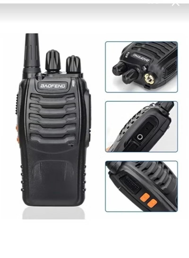 2pcs Baofeng جهاز الاتصالات اللاسلكية عن بعد القابلة لإعادة الشحن - Image 3