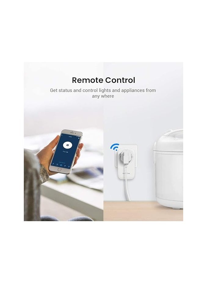 Smart BroadLink Smart Plug with Night Light – WiFi Smart Outlet, Works with Alexa & Google Home – Remote Control, Timer & Energy Monitoring  - Image 3