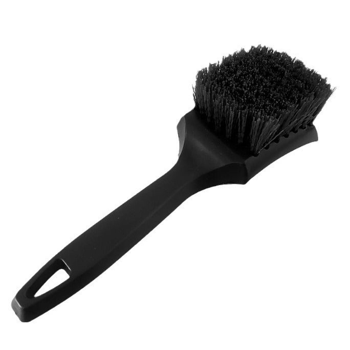 Generic Tire Brush Hard Brush Cleaning Brush Decontamination Wheel Brush Car Beauty Cleaning Special Cleaning Tool Hard Brush Black